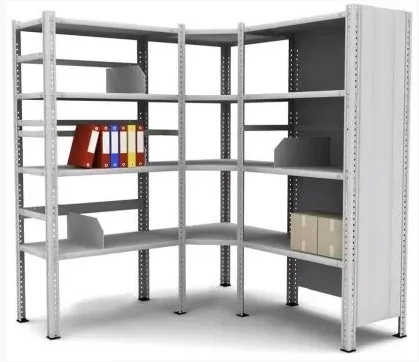 Стеллаж металлический угловой Титан МС 2500x800x600/5